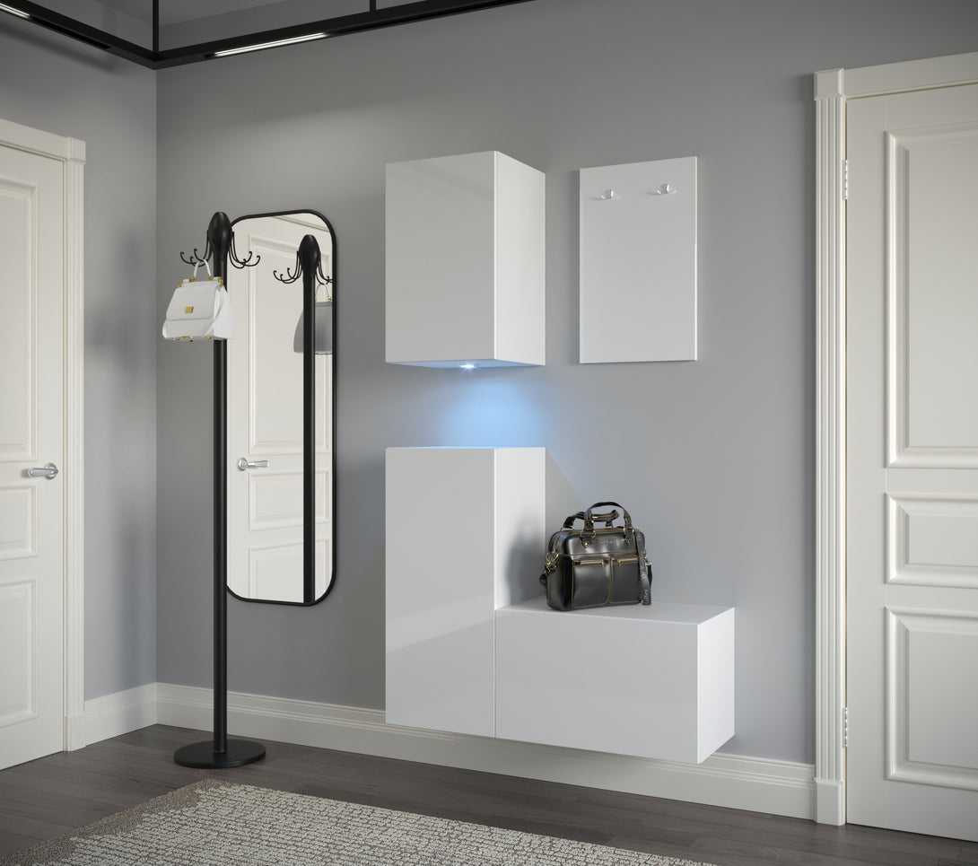 Garderobenschrank F18 - Elegante und funktionale Garderobe für Ihr Zuhause.