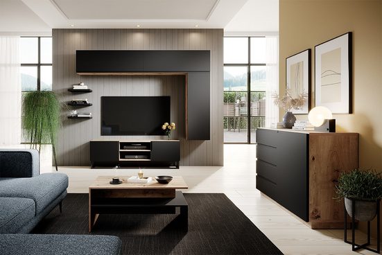 TV-Schrank - LOFTIA - Praktische Schranklösung für TV und Zubehör.