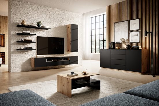 TV-Schrank - LOFTIA - Eleganter Schrank für TV und Zubehör.