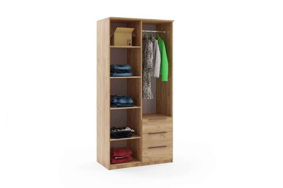 Kleiderschrank - Sorento - Moderne Lösung für effiziente Aufbewahrung und schlankes Design.