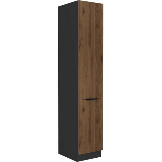 Seitenschrank - Frische Wohnideen Erleben Sie unsere Vielfalt (Küchen Hochschrank , 1St , Premium - 60 DK-210 2F) - ROYAL24_MARKT