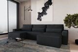 Ecksofa Brazil U – Schwarz – Brazil U Mini