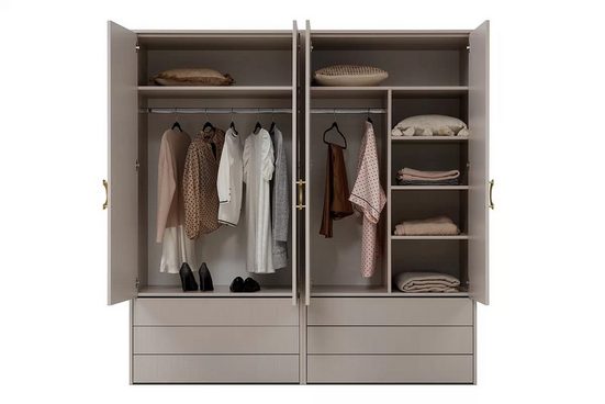 Schlafzimmer-Set - Nubo - Elegant kombiniert Komfort und Eleganz.