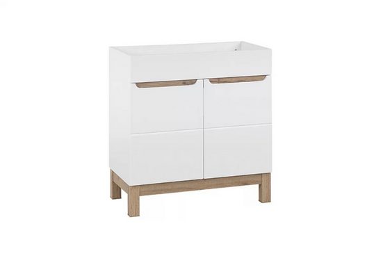 Waschbeckenschrank - Bali Grey - Prozess zur Maximierung der Funktionalität.