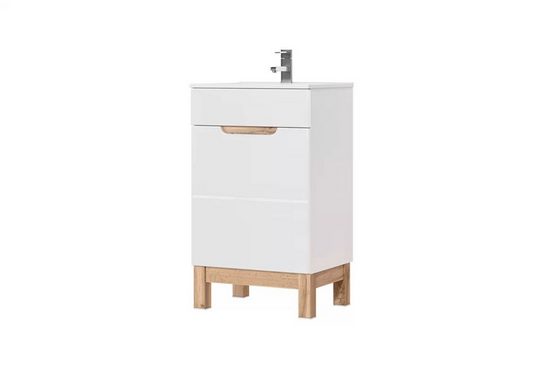 Waschbeckenschrank - Badschrank - Bali White - Modernes und stilvolles Design.