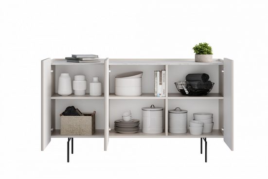 Kommode 200 cm, 150 cm - MALMI -  Ein Hauch von Eleganz für jeden Raum.