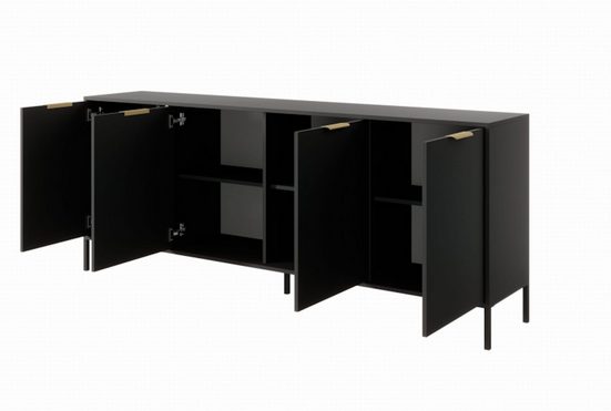 Kommode - Komfort und Stil: LARS KOMMODE 203 4D (Premium - Lars, 1 St., Kommode) - ROYAL24_MARKT