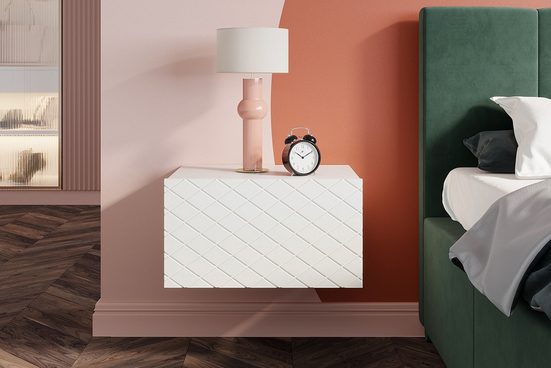 Nachtschrank 50 cm - Hochwertiges Möbelstück für zusätzlichen Stauraum.