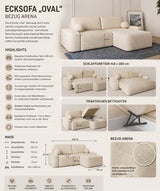 Ecksofa Oval