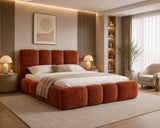 Polsterbett Bett 26 Amari – Terrakotta