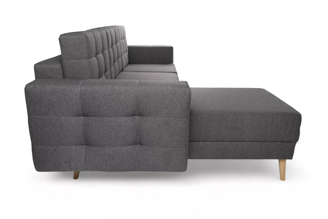 Ecksofa - Vanisa Mini - Funktionales Ecksofa mit Relaxfunktion. - ROYAL24_MARKT