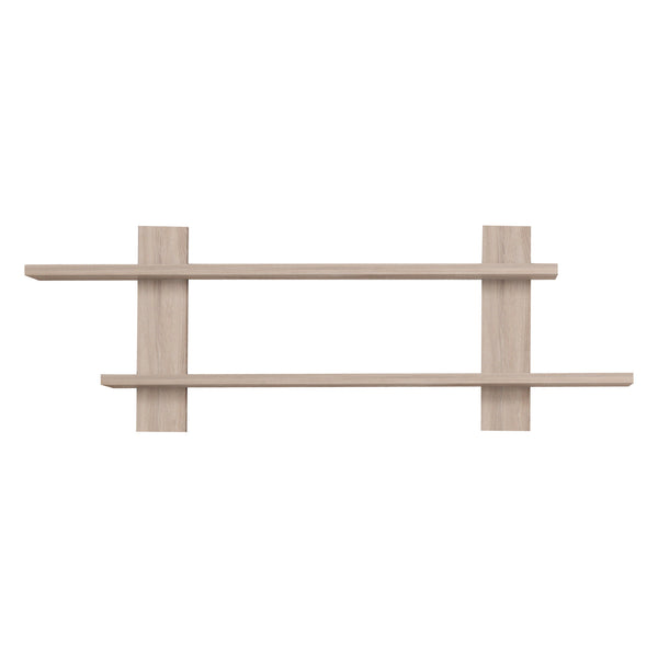 Cezar Wandregal 120 cm mit 2 Böden – Sonoma Eiche