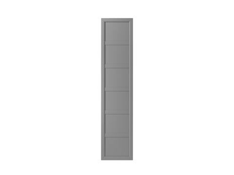 Combo Front 2278 – Türfront für das Combo-System – Manhattan Grau mit Rahmen