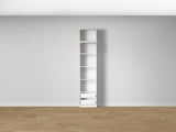 Combo Kleiderschrank-Set 03 – Korpus S1D mit 2 Schubladen – Weiß