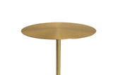 Couchtisch Hillora Transparent base, Gold leg and tabletop 35 cm – Ansicht 3