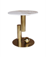 Couchtisch-Set Hillora Golden legs, White worktop – Ansicht 5