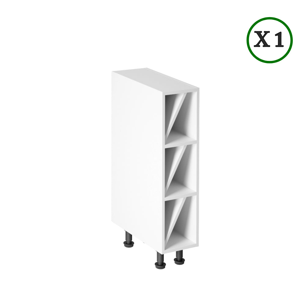 Winkelküche - L-Form Aspen - Weiß Oder Grau - K25-G250×270 cm. - ROYAL24_MARKT