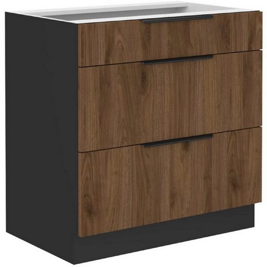 Unterschrank 80 D 3S BB - MONZA - Die besten Unterschränke für Ihre Küche. - ROYAL24_MARKT