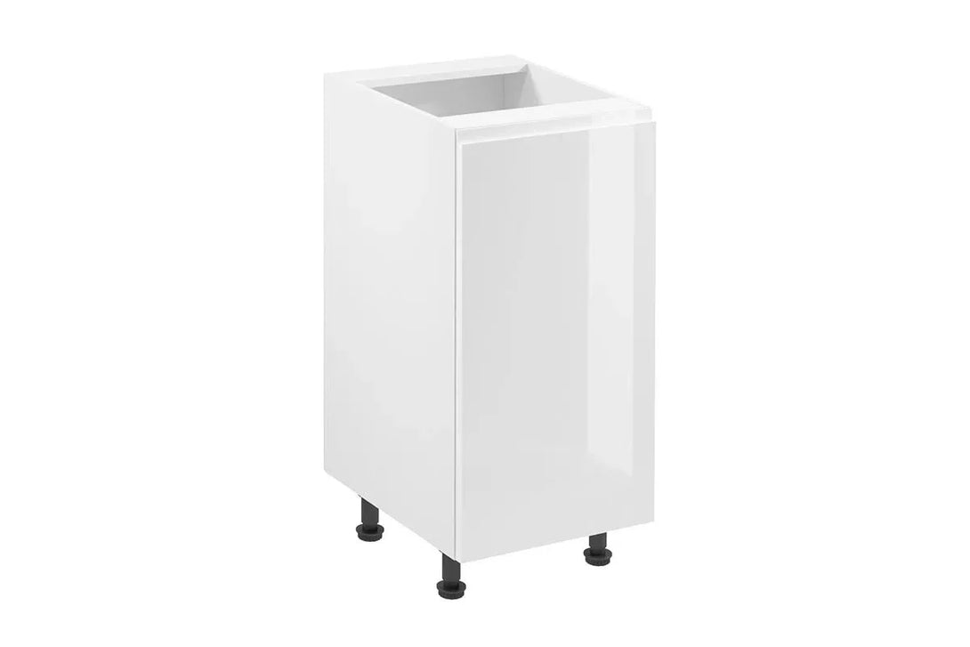 Unterschrank 40 cm - Aspen D40 P/L Weiß/Hochglanz
