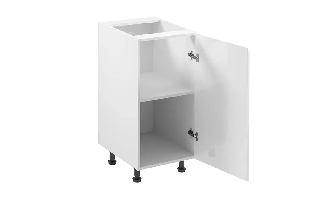 Unterschrank 40 cm - Aspen D40 P/L Weiß/Hochglanz