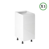 Winkelküche - L-Form Aspen - Weiß Oder Grau - K25-G250×270 cm. - ROYAL24_MARKT
