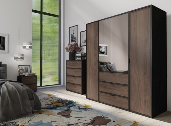 Komplettschlafzimmer - Luxuriöse Ausstattung für perfekten Komfort, (Komplett Set, 4-St., Premium - VERONA 1) - ROYAL24_MARKT