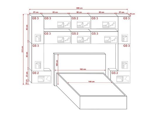 Schlafzimmer-Set - Neue und luxuriöse Designs für Ihr Zuhause.