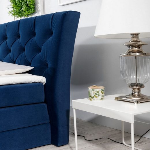 ROYAL24_MARKT Boxspringbett - Schlafkomfort der für tolle Nächte sorgt.