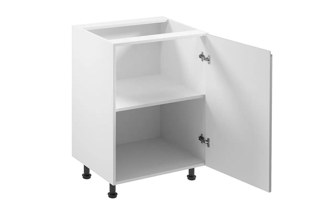 Unterschrank 60 cm - Aspen D60-P/L Grau/Hochglanz