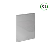 Winkelküche - L-Form Aspen - Grau (Hochglanz) - K54n2-330×210 cm - ROYAL24_MARKT