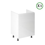 Winkelküche - L-Form Aspen - Weiß Oder Grau - K25-G250×270 cm. - ROYAL24_MARKT