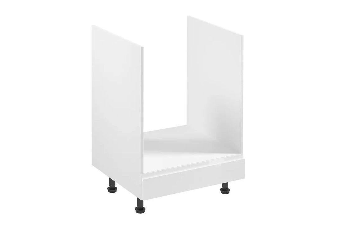 Küchenzeile - Aspen - Weiß Oder Grau (Hochglanz) - K40-G340 cm - ROYAL24_MARKT