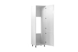 Kühlumbauschrank 60 cm - Aspen - Verbindet modernes Design mit praktischer Kühlgerätabdeckung für eine harmonische Küche. - ROYAL24_MARKT