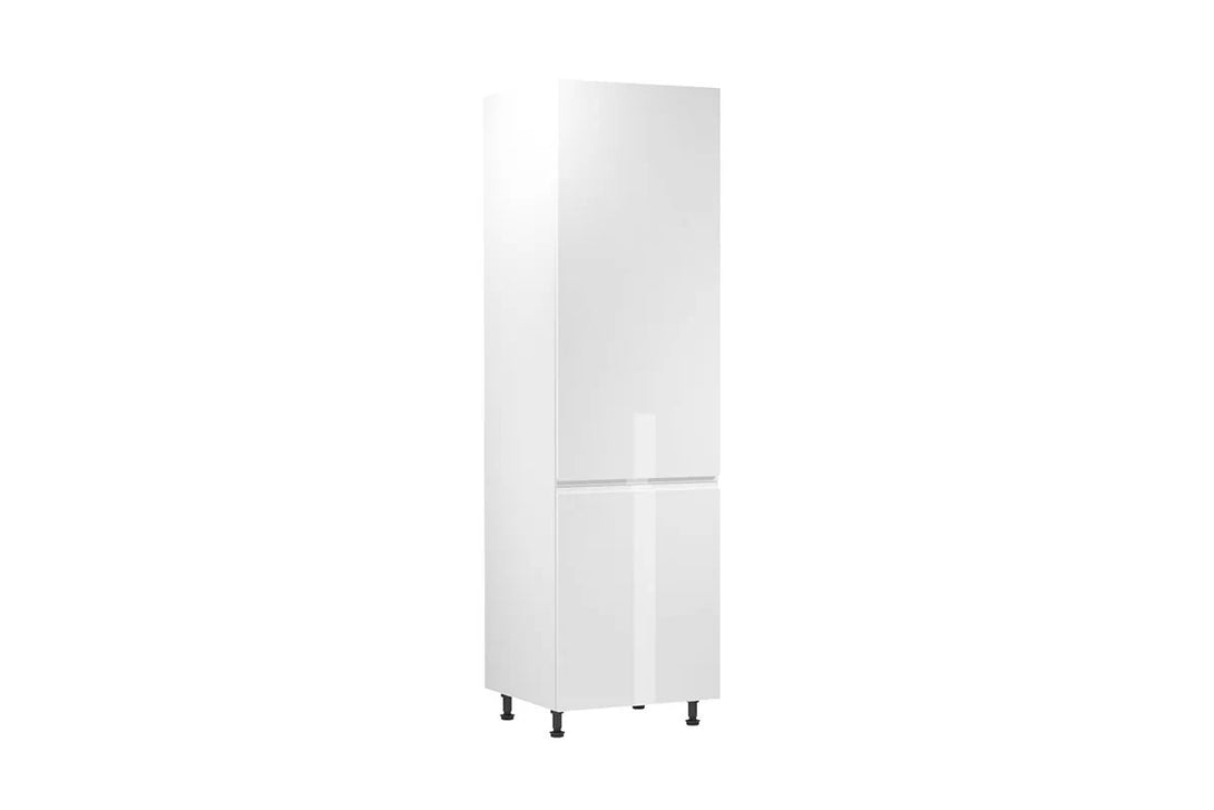 Küchenzeile - Aspen - Weiß Oder Grau (Hochglanz) - K40-G340 cm - ROYAL24_MARKT