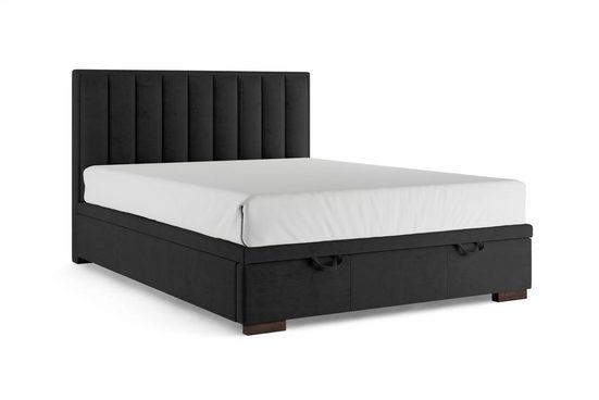 Polsterbett - Misel - Elegantes und komfortables Design mit Stauraum. - ROYAL24_MARKT