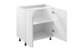 Unterschrank 80 cm  - Aspen - Fängt das Wesentliche Ihrer Küchenaufbewahrung in einem eleganten Design ein. - ROYAL24_MARKT