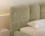 Polsterbett Bett 26 Amari – Olivgrün