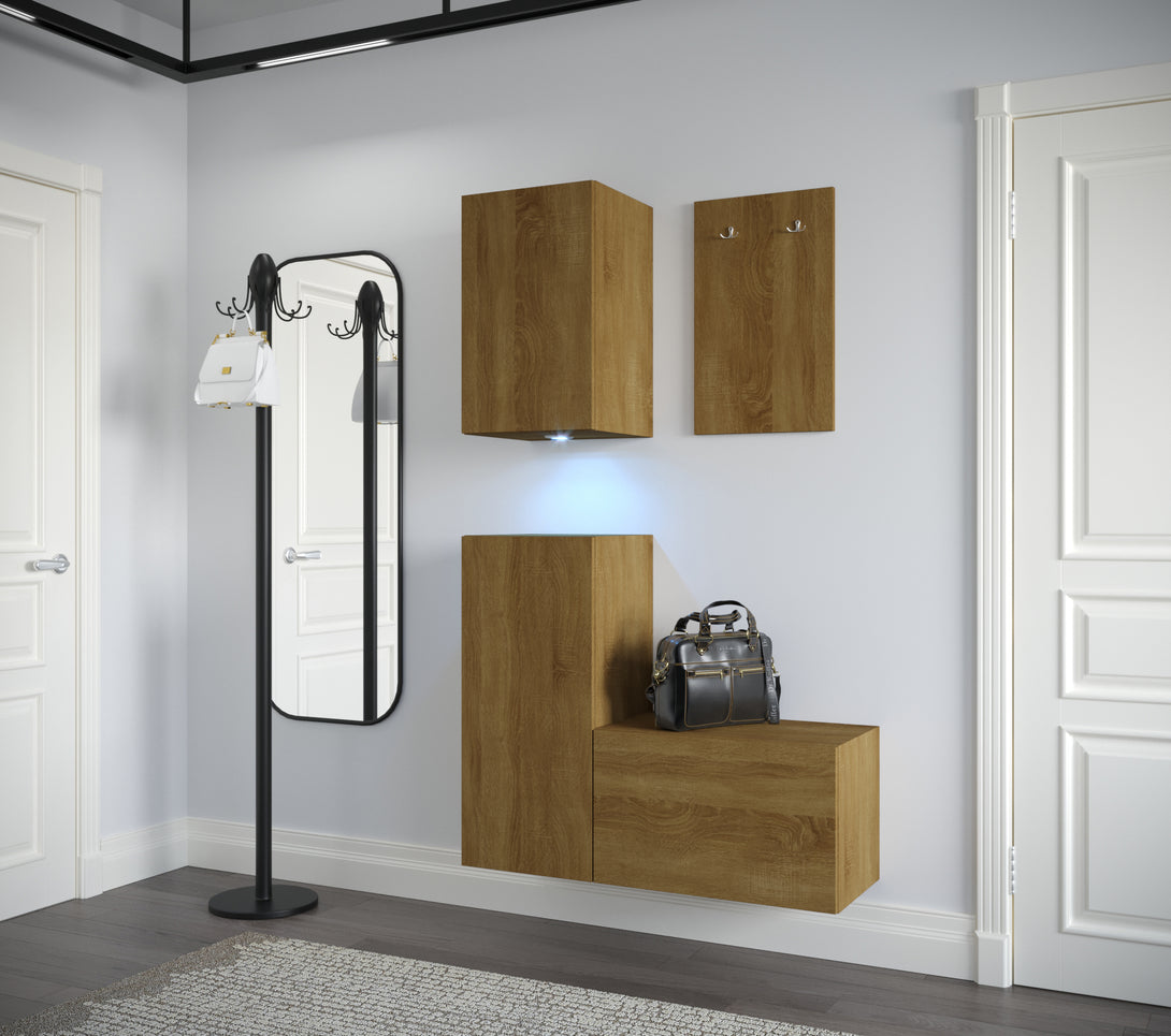 Garderobenschrank F18 - Elegante und funktionale Garderobe für Ihr Zuhause.