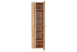 Badezimmer Hochschrank - Capri Oak - Eleganter Stauraum mit Spiegel. - ROYAL24_MARKT