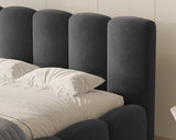 Polsterbett Bett 18 Riviera – Dunkelgrau
