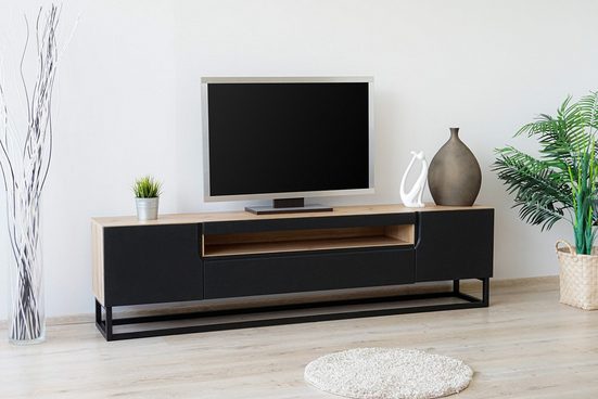 TV-Schrank - LOFTIA - Komfortable Aufbewahrung für Ihre Mediengeräte.