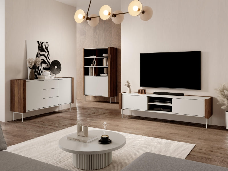 Wohnzimmerset – Wohnzimmer-Set -  - Wohnzimmerdesign mit Eleganz in der Ausführung.