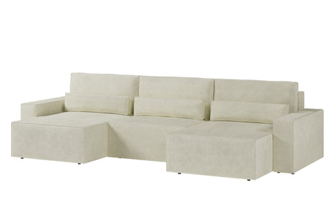 Ecksofa Brazil U – Beige – Brazil U Mini