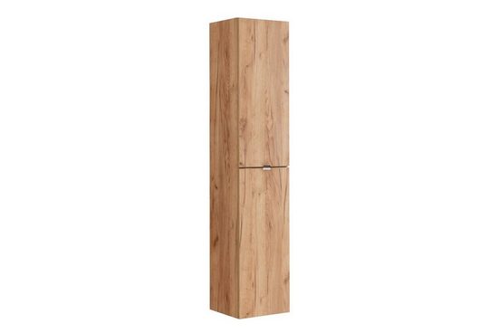 Badezimmer Hochschrank - Capri Oak - Stilvolle und platzsparende Aufbewahrung. - ROYAL24_MARKT