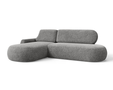 Ecksofa Diune – Grau – Ottomane links