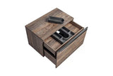 Waschbeckenschrank - Santa Fe Oak - Mit einem modernen und luxuriösen Design. - ROYAL24_MARKT
