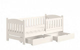 Kinderbett 187 cm - Natürliches Kinderbett mit praktischen Features. - ROYAL24_MARKT