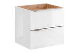 Waschbeckenschrank - Capri White - Intelligente Lösungen für stilvolle Badezimmerorganisation. - ROYAL24_MARKT