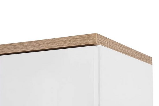 Hochschrank - Badschrank - Bali White - Ordentliche Badezimmerorganisation.