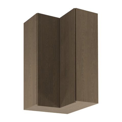 Eckhängeschrank G60N2 – Sorento Dunkle Eiche – Funktionalität trifft Design in der Ecke